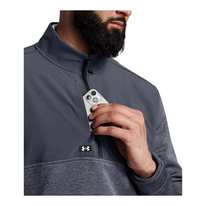 Under Armour Drive Storm SweaterFleece 1/2 Zip Golf Mid Layer 1387121