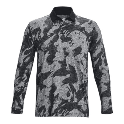 Under Armour Jacquard Long Sleeve Golf Polo 1379727
