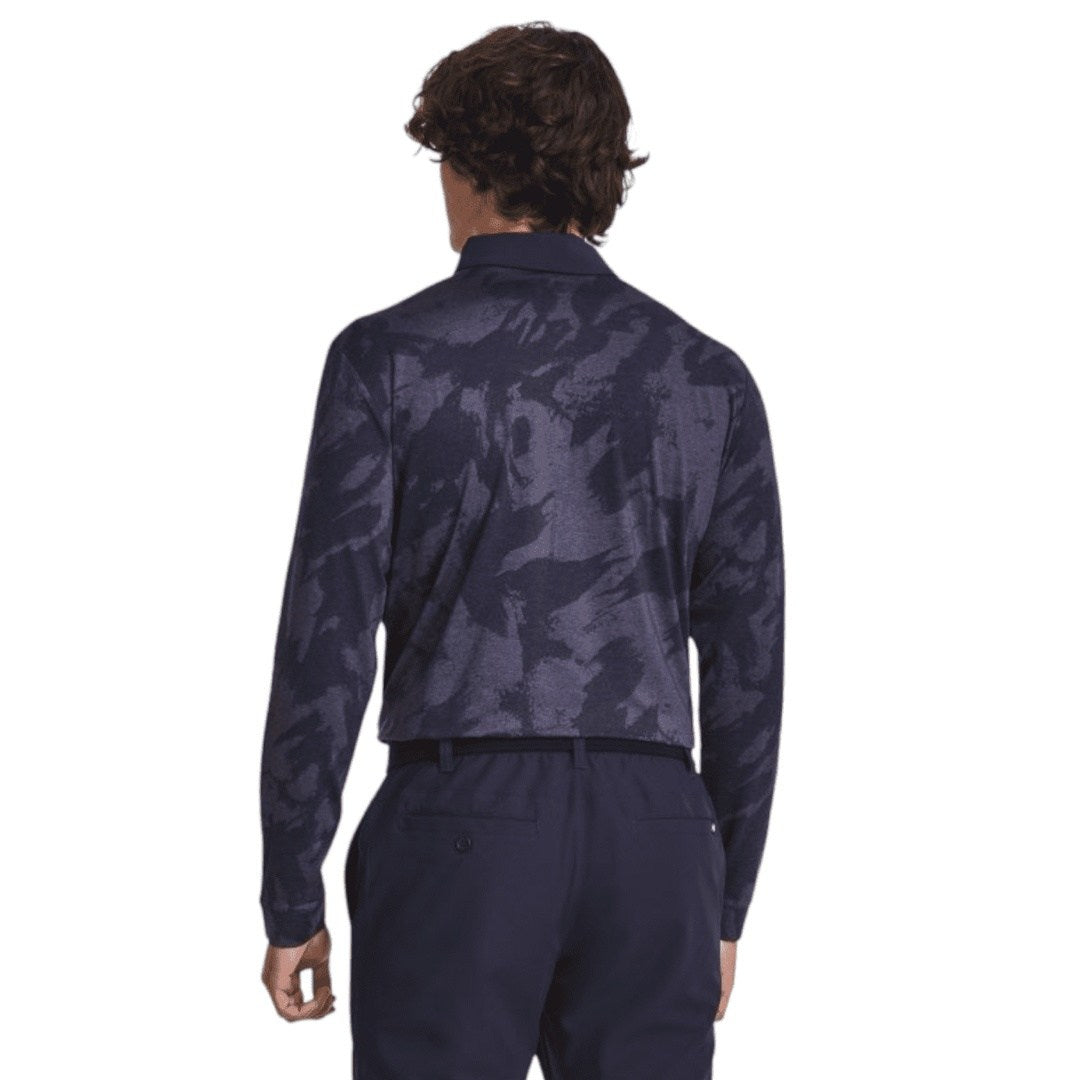 Under Armour Jacquard Long Sleeve Golf Polo 1379727