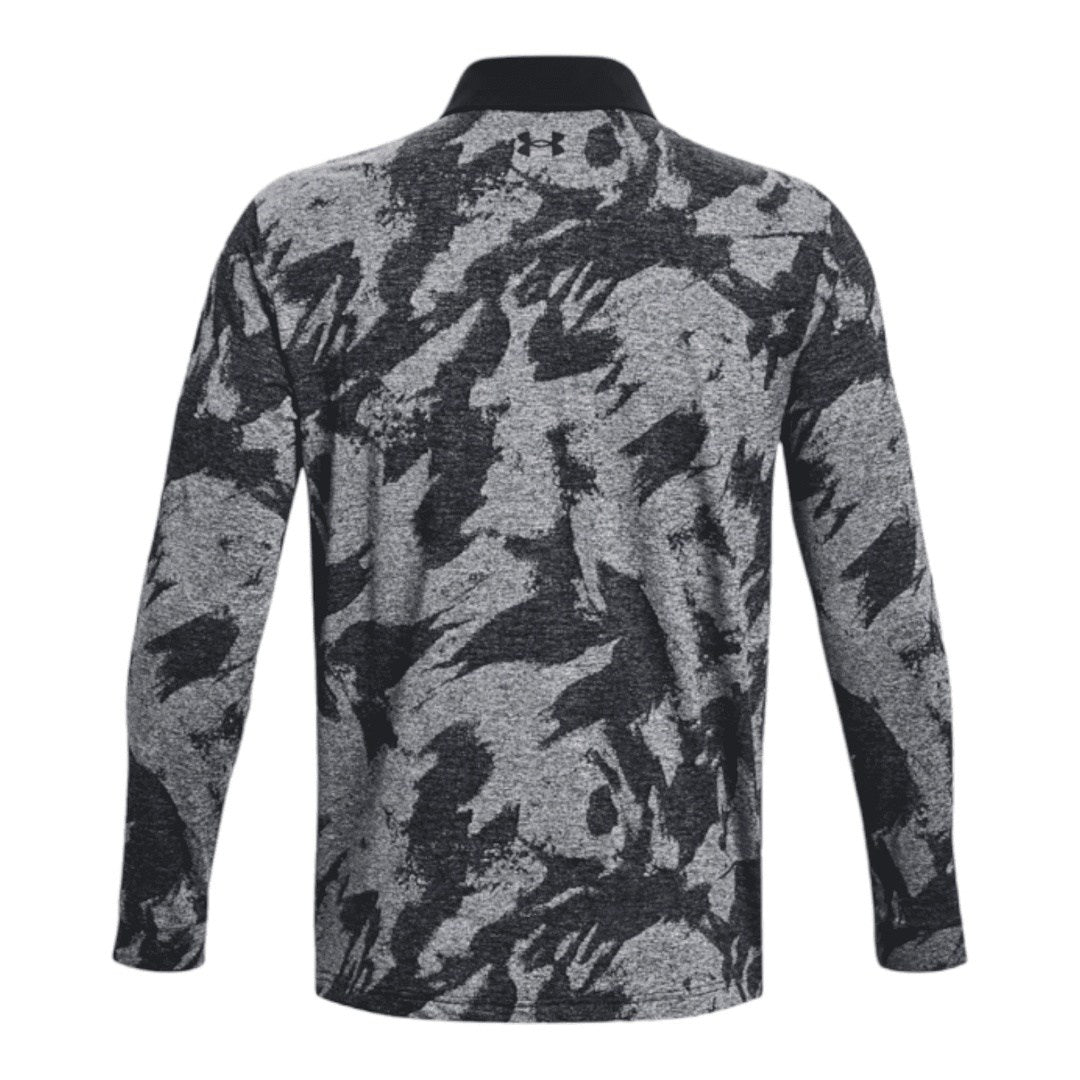 Under Armour Jacquard Long Sleeve Golf Polo 1379727