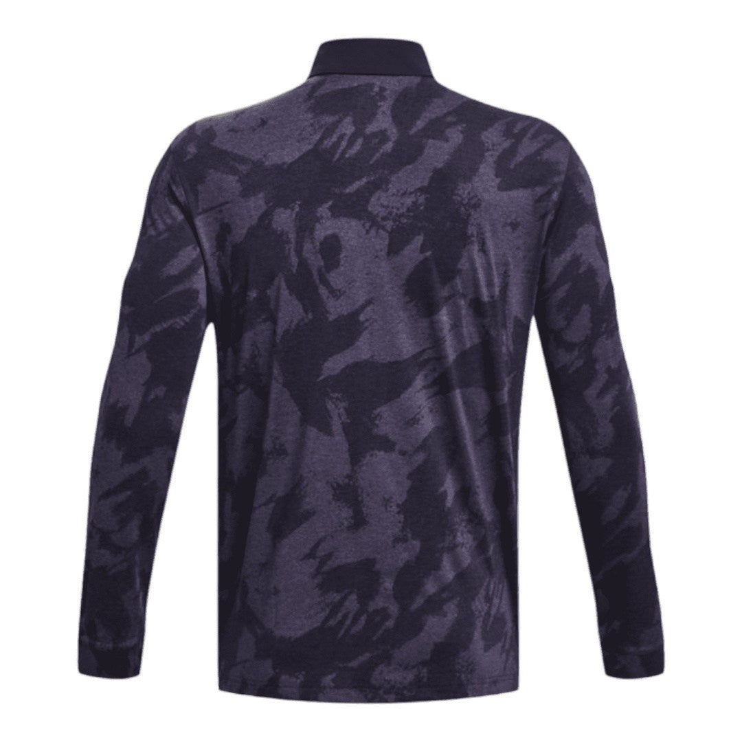 Under Armour Jacquard Long Sleeve Golf Polo 1379727