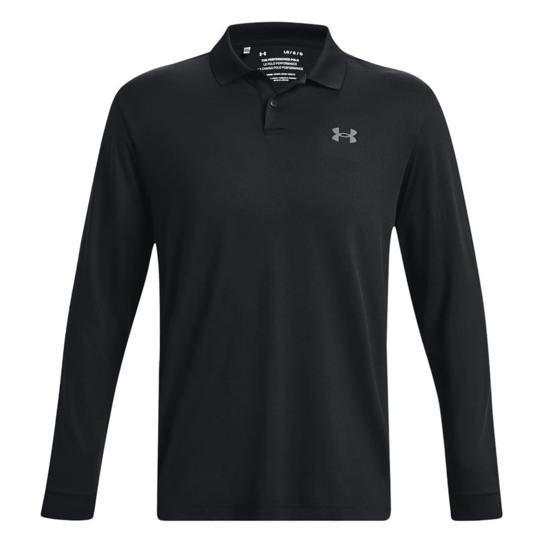 Under Armour Performance 3.0 LS Golf Polo Shirt 1379728