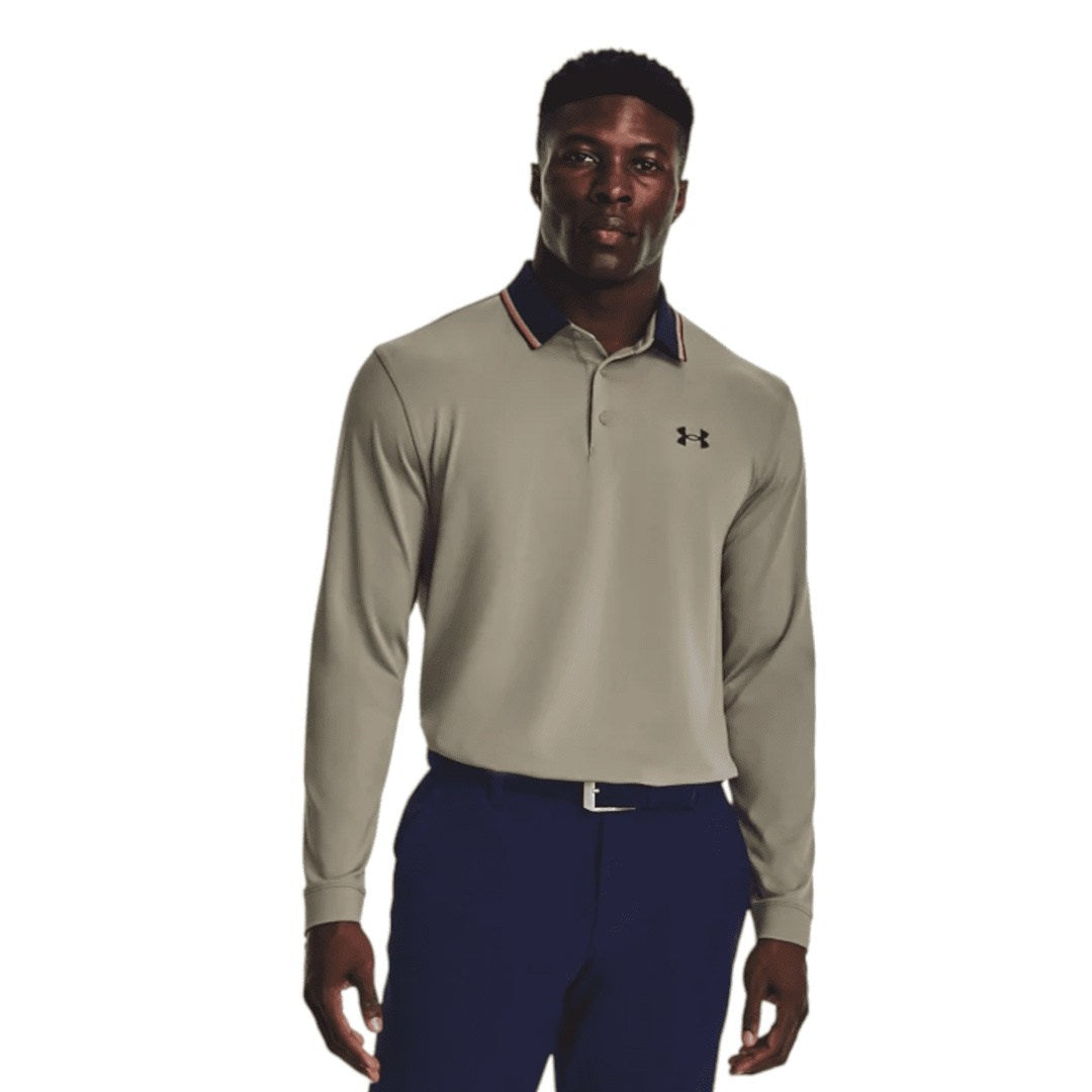 Under Armour Playoff 3.0 Long Sleeve Golf Polo 1380786