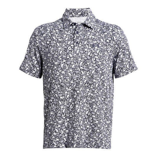 Under Armour Playoff Printed 3.0 Golf Polo Shirt 1378677