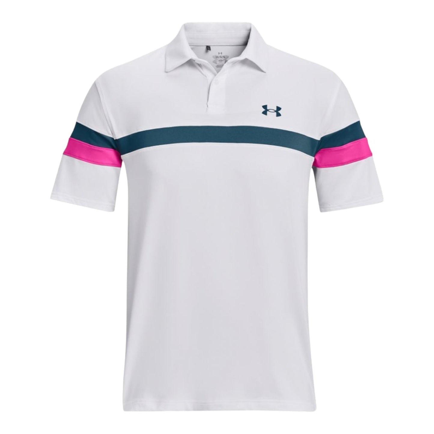 Under Armour T2G Color Block Golf Polo Shirt 1377379