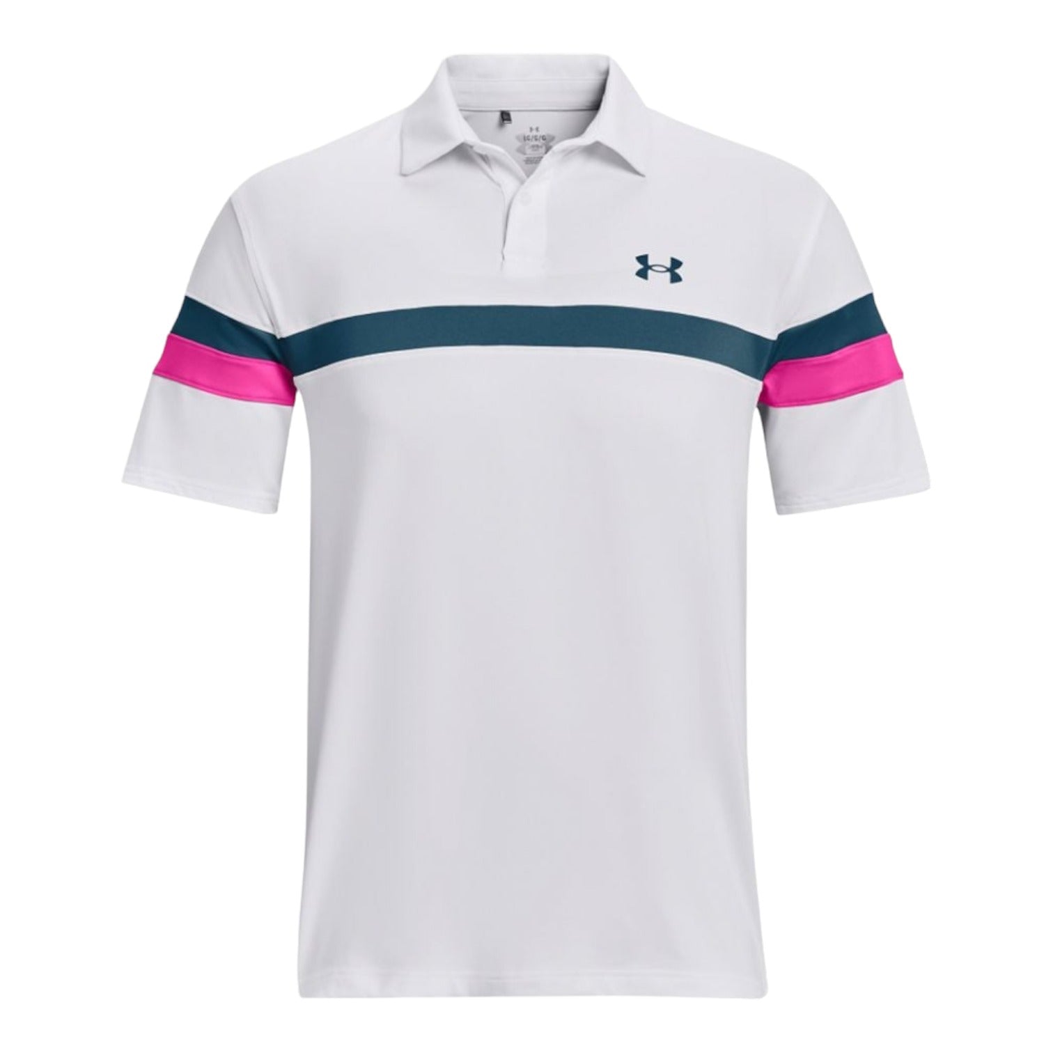 Under Armour T2G Color Block Golf Polo Shirt 1377379