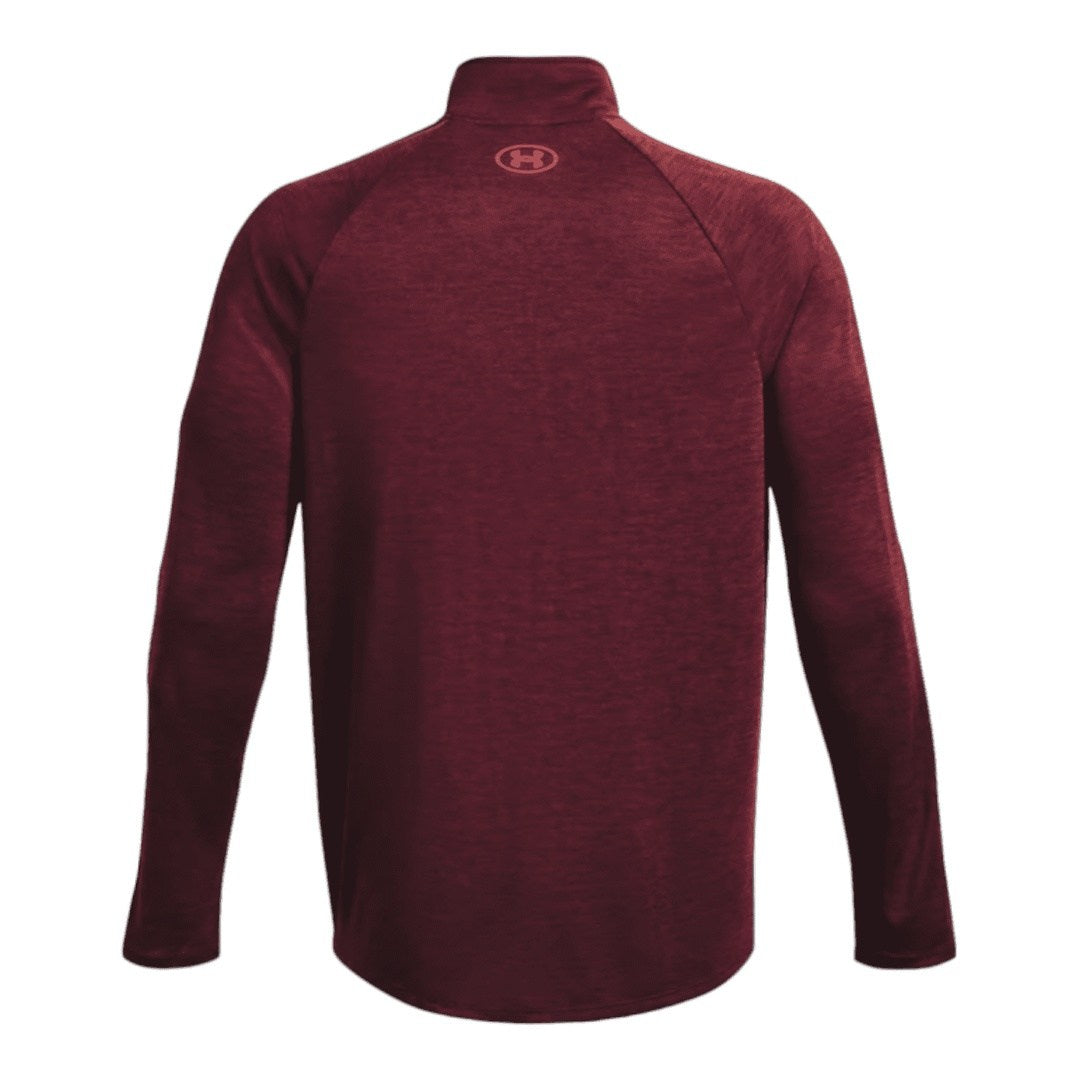 Under Armour Tech 2.0 Golf Pullover 1328495 | Maroon Red – Clarkes 