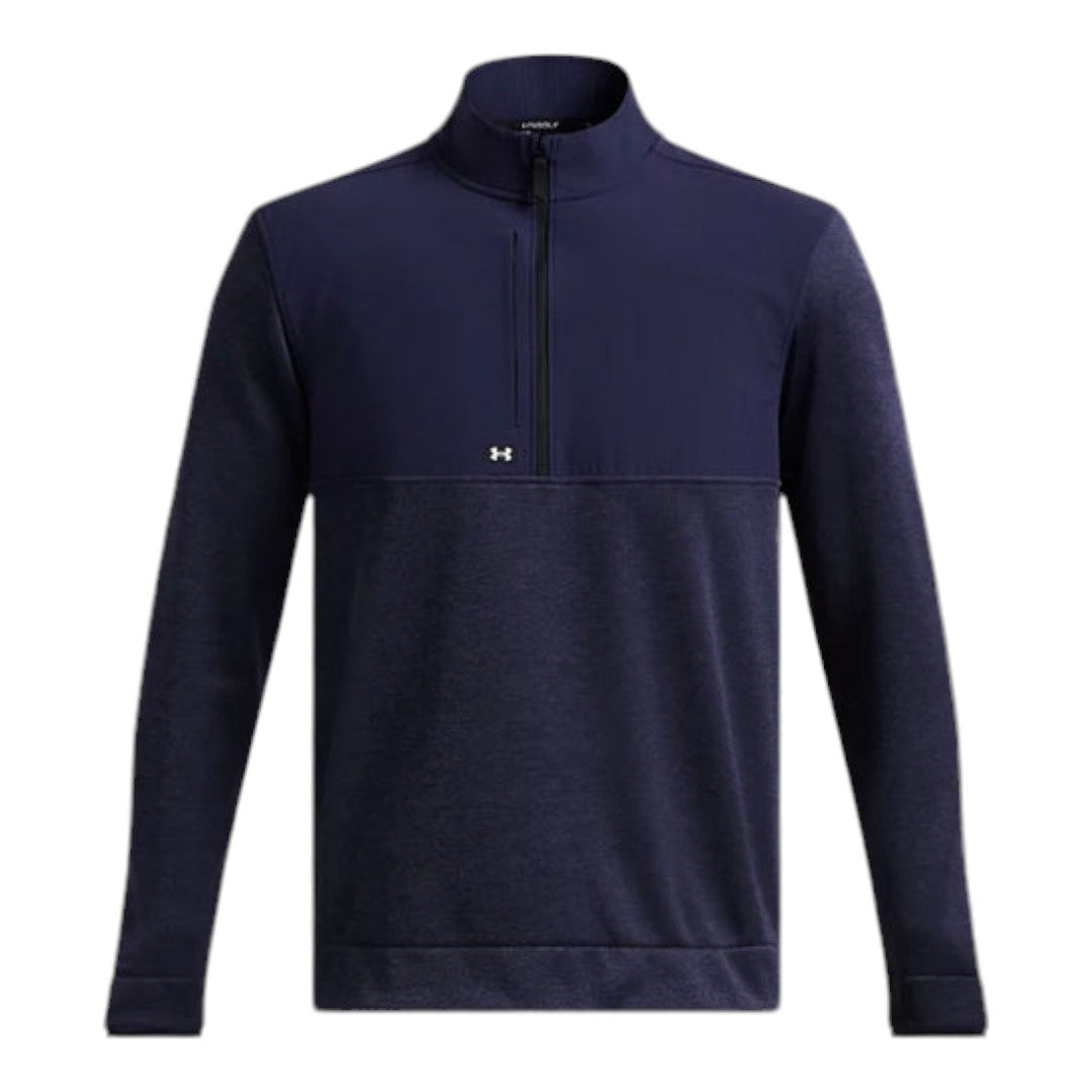 Under Armour Drive Storm Sweater Fleece 1/2 Zip Golf Mid Layer 1387121