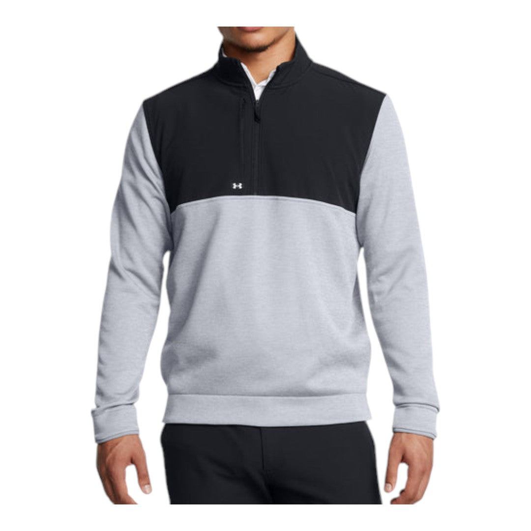 Under Armour Drive Storm Sweater Fleece 1/2 Zip Golf Mid Layer 1387121