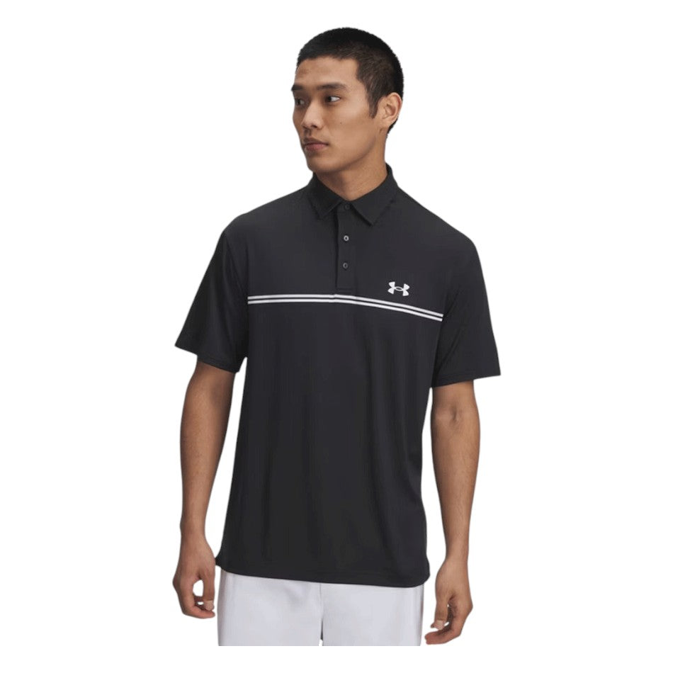Under Armour Playoff 3.0 Stripe Golf Polo Shirt 1378676