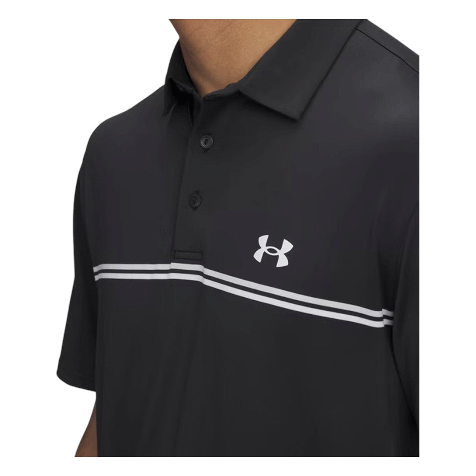 Under Armour Playoff 3.0 Stripe Golf Polo Shirt 1378676