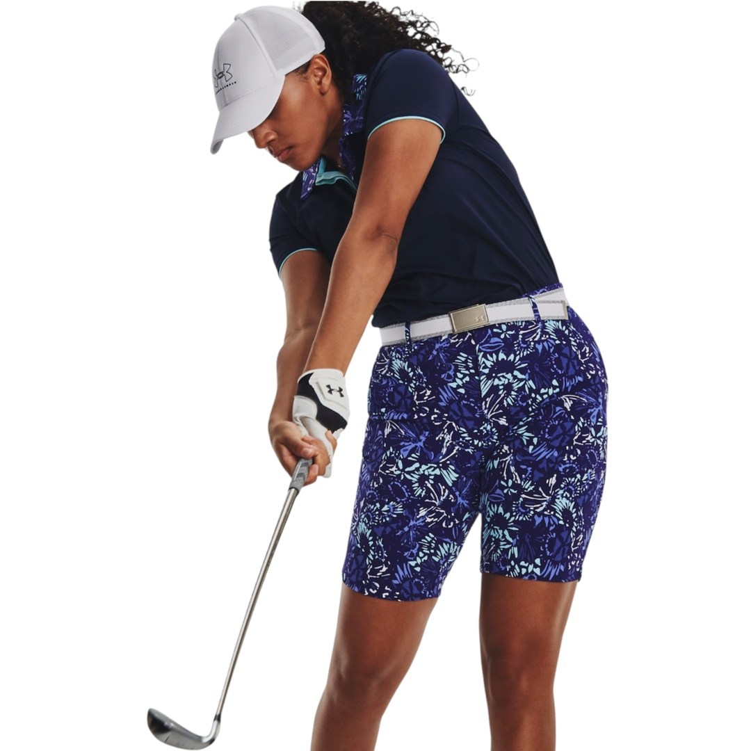 Under Armour Ladies Link Printed Golf Shorts 1377340
