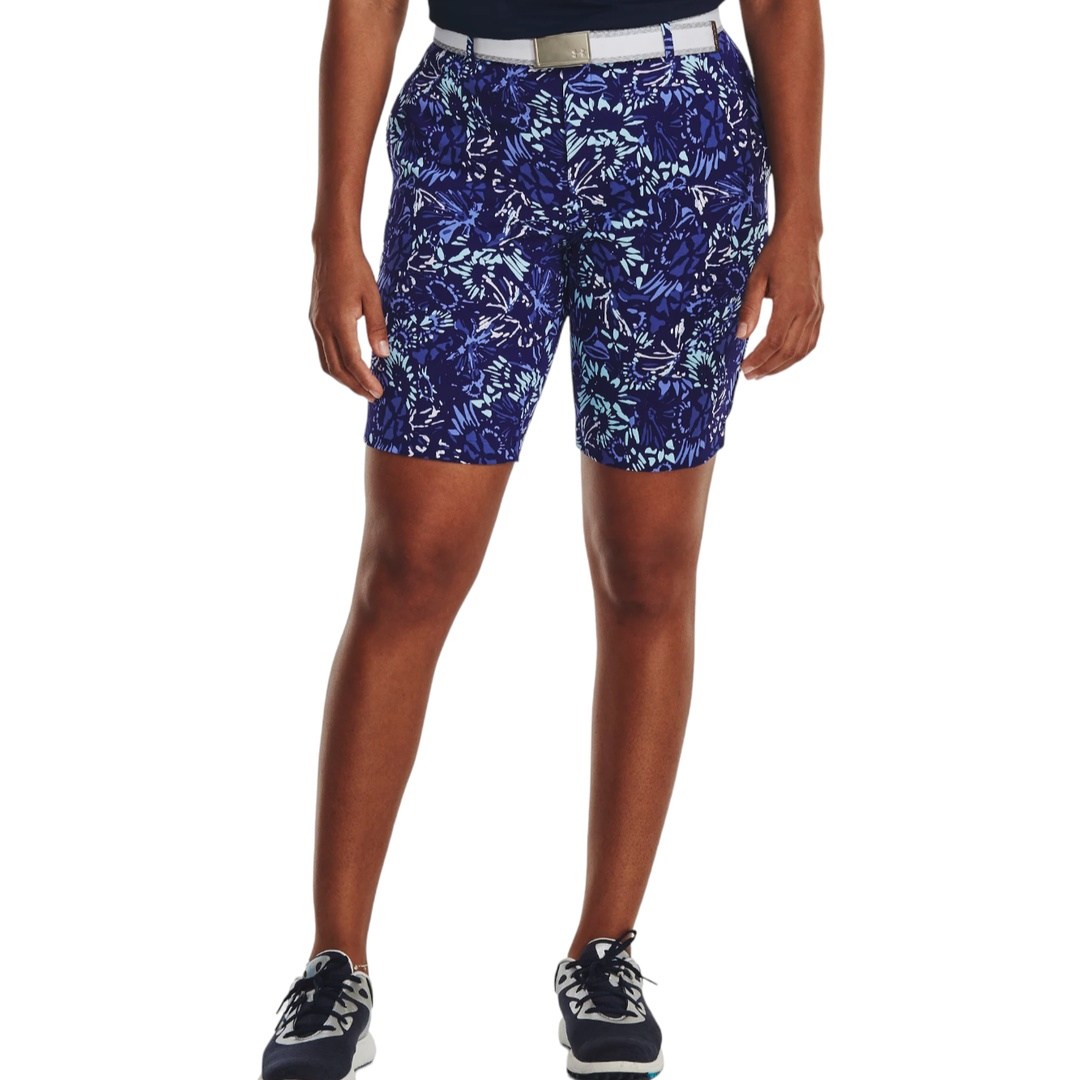 Under Armour Ladies Link Printed Golf Shorts 1377340