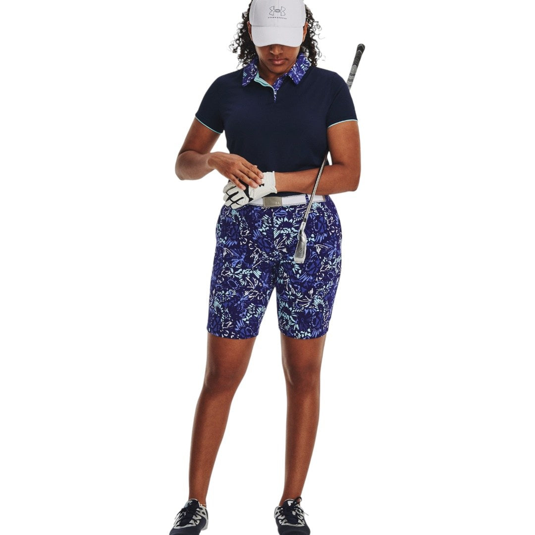 Under Armour Ladies Link Printed Golf Shorts 1377340