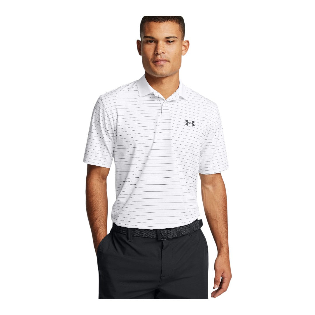 Under Armour Matchplay Stripe Golf Shirt 1377376