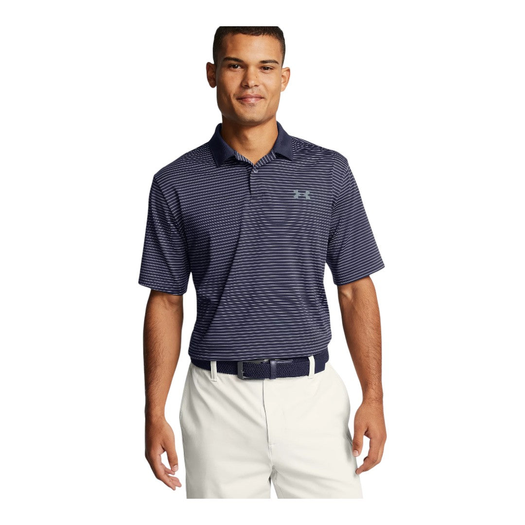 Under Armour Matchplay Stripe Golf Shirt 1377376