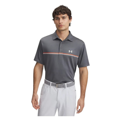 Under Armour Playoff 3.0 Stripe Golf Polo Shirt 1378676