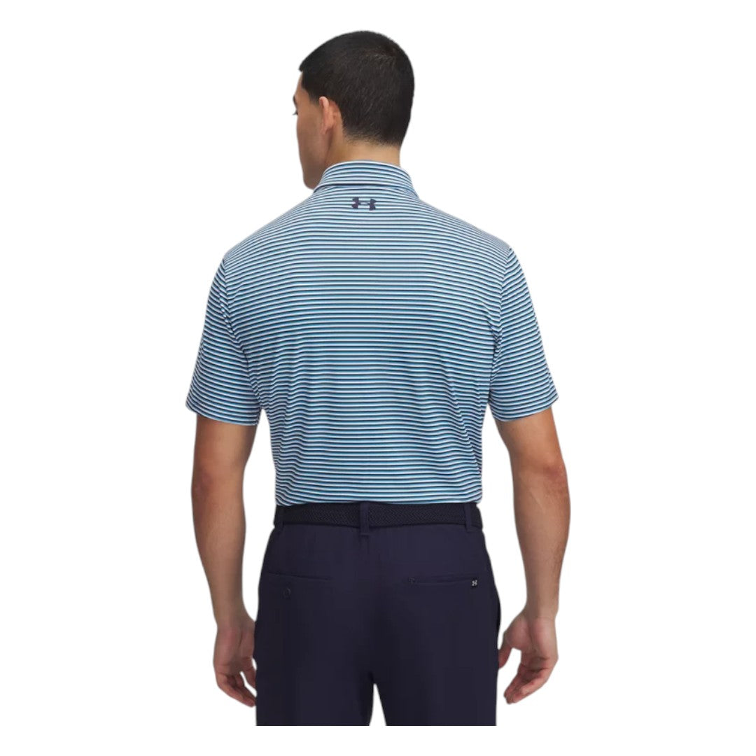 Under Armour Playoff 3.0 Stripe Golf Polo Shirt 1378676