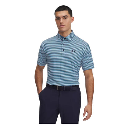 Under Armour Playoff 3.0 Stripe Golf Polo Shirt 1378676