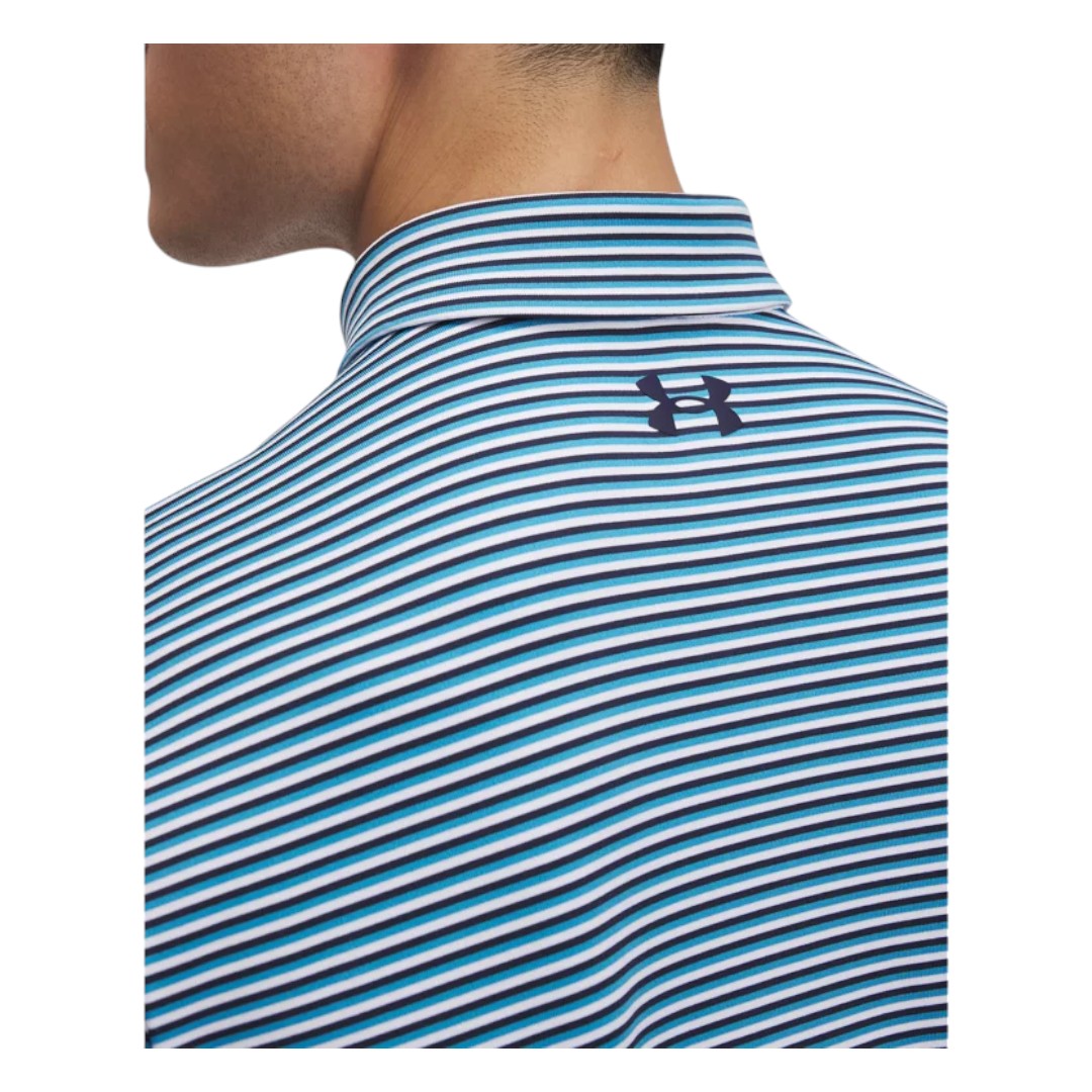 Under Armour Playoff 3.0 Stripe Golf Polo Shirt 1378676
