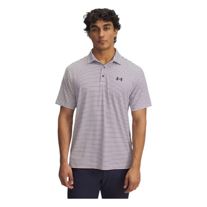 Under Armour Playoff 3.0 Stripe Golf Polo Shirt 1378676