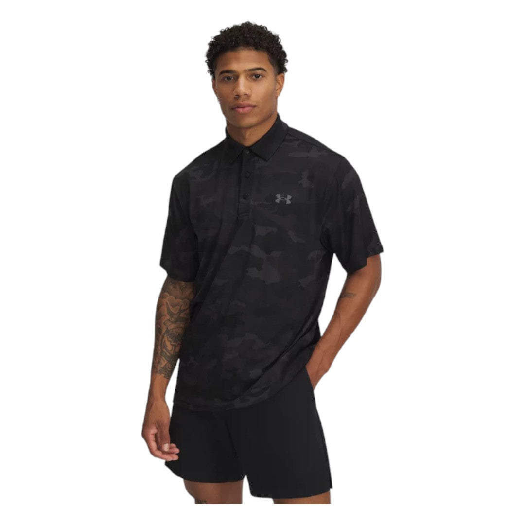 Under Armour Playoff 3.0 Printed Golf Polo Shirt 1378677