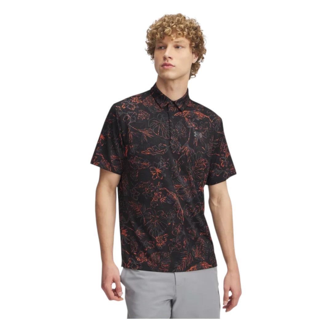 Under Armour Playoff 3.0 Printed Golf Polo Shirt 1378677