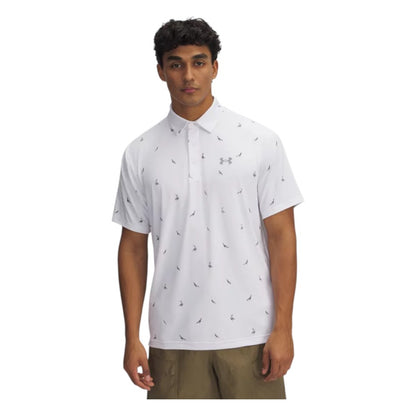 Under Armour Playoff 3.0 Printed Golf Polo Shirt 1378677