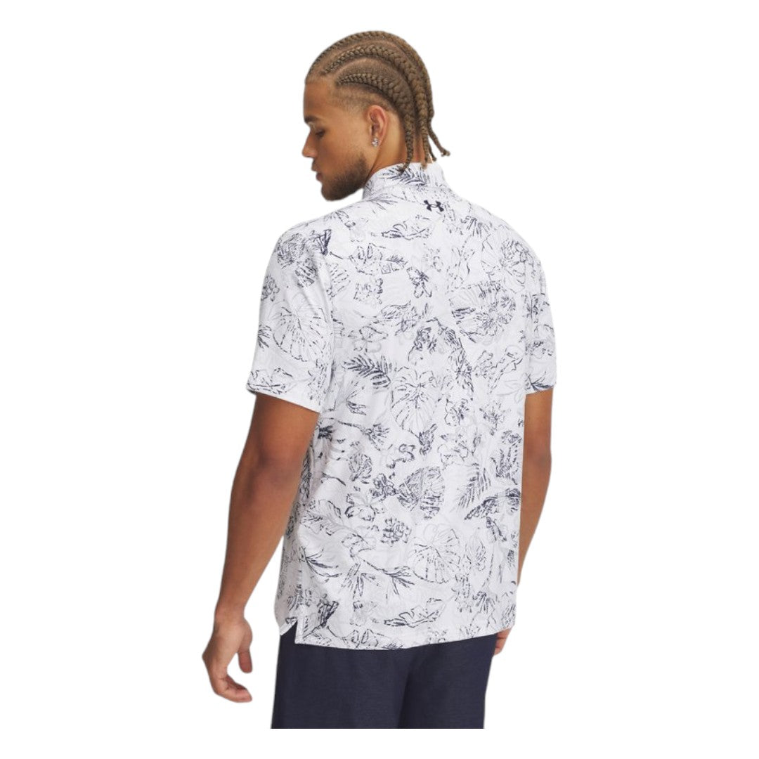 Under Armour Playoff 3.0 Printed Golf Polo Shirt 1378677