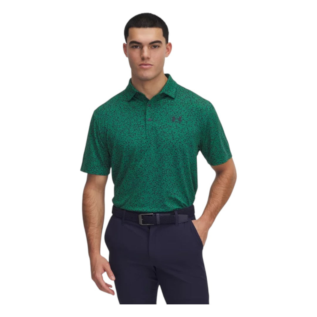 Under Armour Playoff 3.0 Printed Golf Polo Shirt 1378677