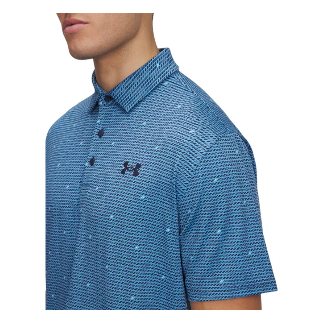 Under Armour Playoff 3.0 Printed Golf Polo Shirt 1378677