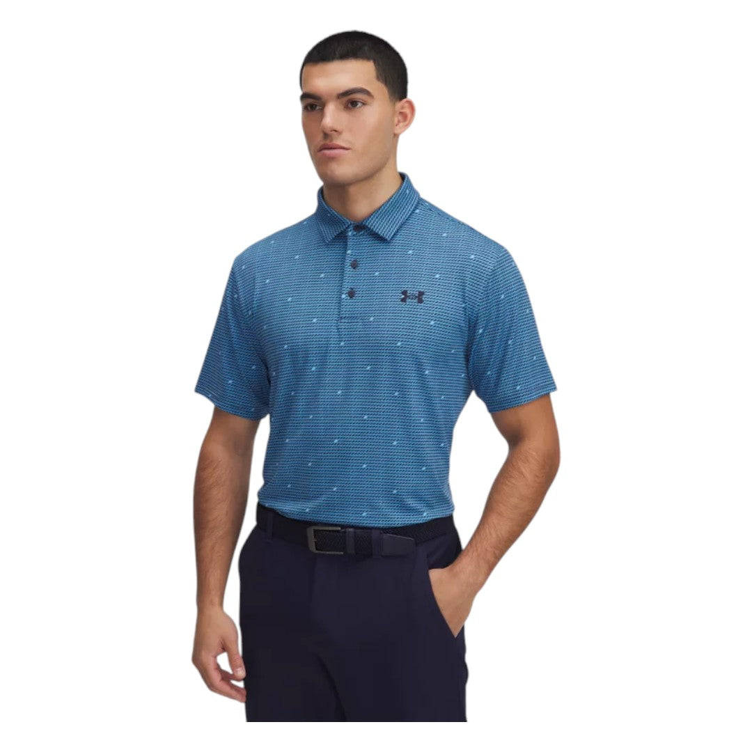 Under Armour Playoff 3.0 Printed Golf Polo Shirt 1378677