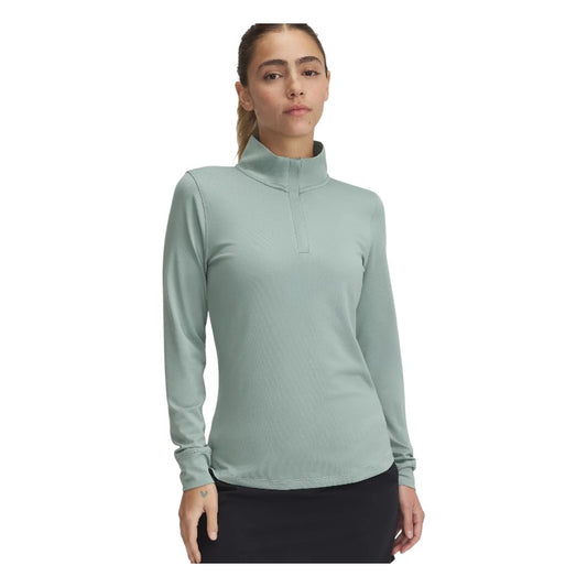 Ladies Under Armour Playoff 1/4 Zip Golf Mid Layer 1383614