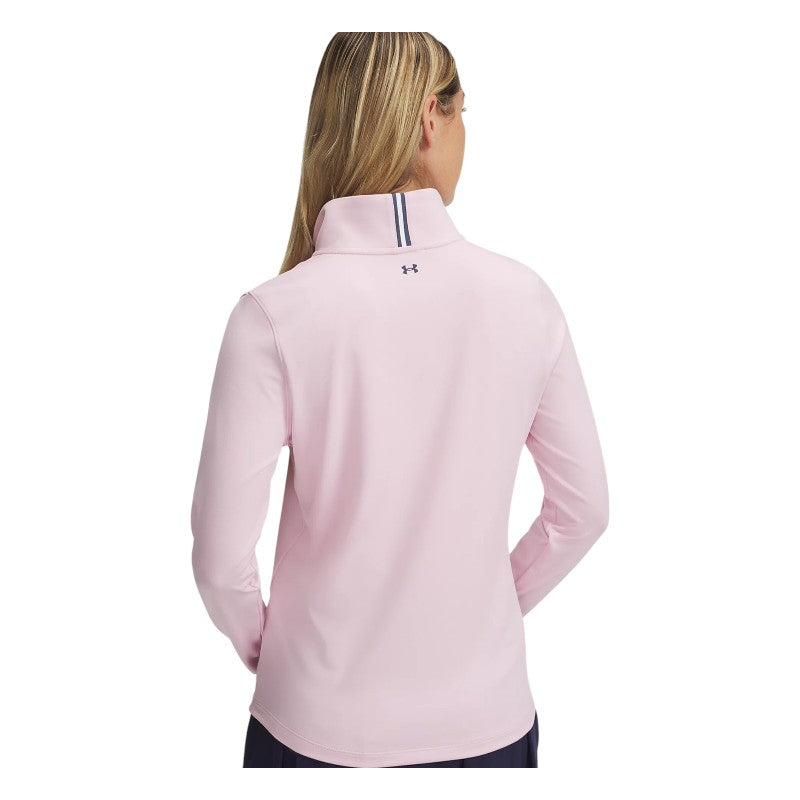 Ladies Under Armour Playoff 1/4 Zip Golf Mid Layer 1383614