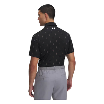 Under Armour Tee To Green Printed Golf Polo Shirt 1383715