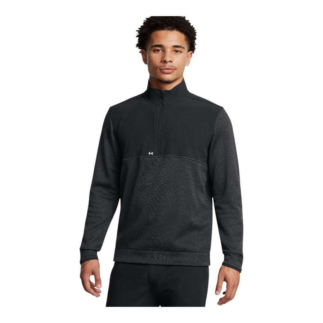 Under Armour Drive Storm SweaterFleece 1/2 Zip Golf Mid Layer 1387121