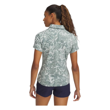 Under Armour Ladies Playoff 3.0 Printed Golf Polo Shirt 1387148