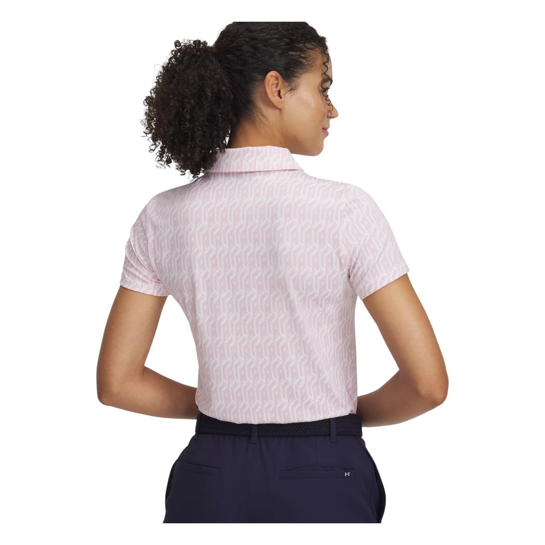 Under Armour Ladies Playoff 3.0 Printed Golf Polo Shirt 1387148