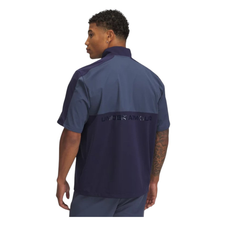Under Armour Drive Short Sleeve Golf Wind Shirt 1389860