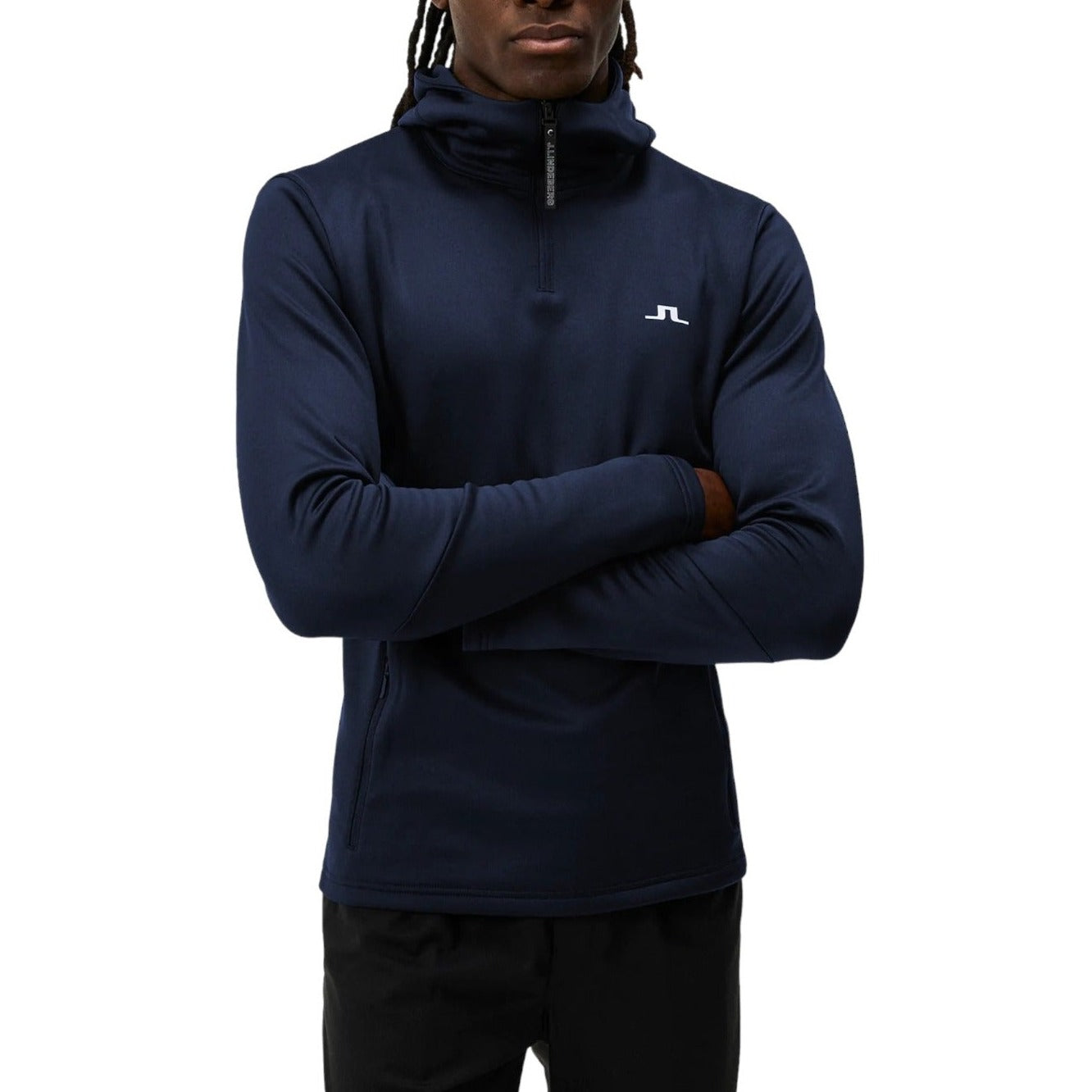 J Lindeberg Aerial 1/4-Zip Golf Hoodie AMJS10408