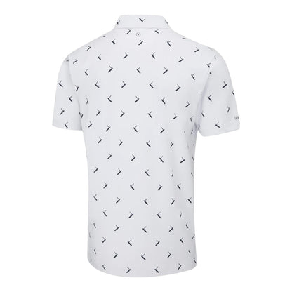 Ping Gold Putter Printed Golf Polo Shirt P03662