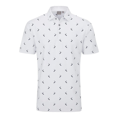 Ping Gold Putter Printed Golf Polo Shirt P03662