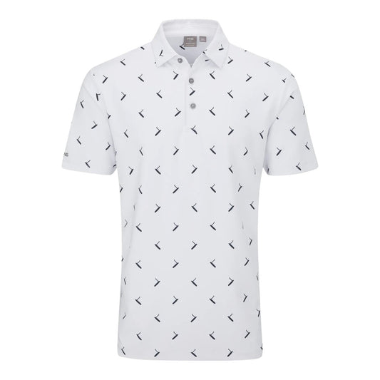 Ping Gold Putter Printed Golf Polo Shirt P03662