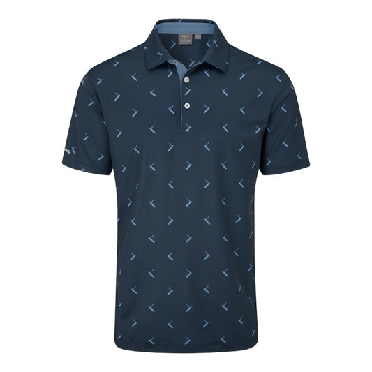 Ping Gold Putter Printed Golf Polo Shirt P03662