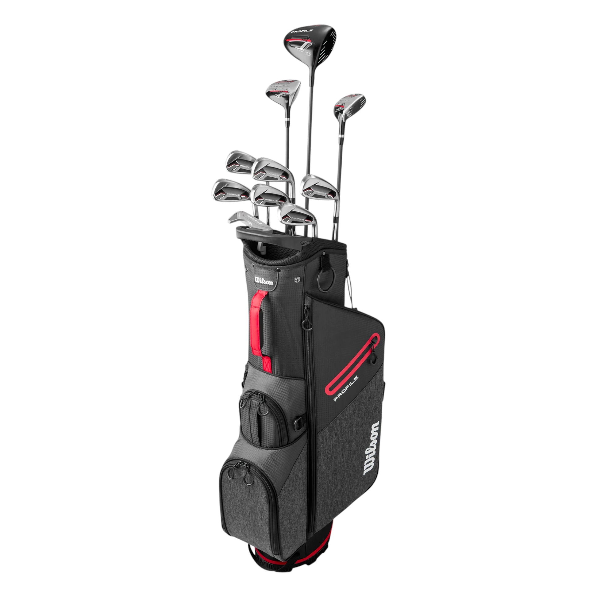 Left Handed Wilson Profile Steel Golf Package Set WG1R0361031