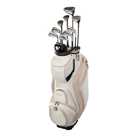 Wilson Ladies Aurora 11-Piece Cart Bag Golf Package Set WG1R0422011
