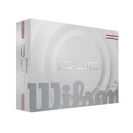 Wilson 2025 Duo Soft Track360 Golf Balls | White