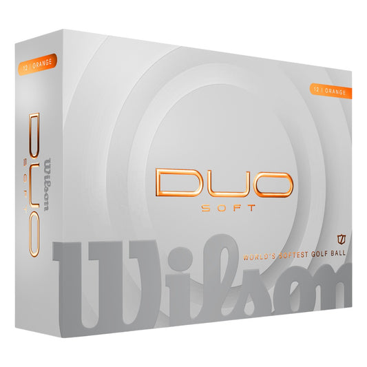 Wilson 2025 Duo Soft Golf Balls | Orange