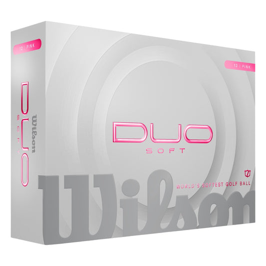 Wilson 2025 Duo Soft Golf Balls | Pink