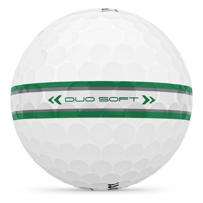 Wilson 2025 Duo Soft TRK360 Golf Balls | White/Green